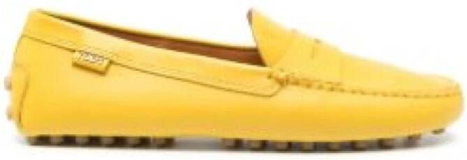 TOD'S Klassieke Gommino Loafers Yellow Dames