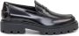 TOD'S Klassieke Leren Loafer Schoen Black Heren - Thumbnail 1