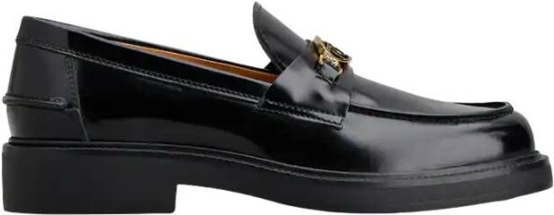 TOD'S Klassieke Leren Loafers Black Dames