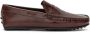 TOD'S Klassieke Leren Loafers Red Heren - Thumbnail 1