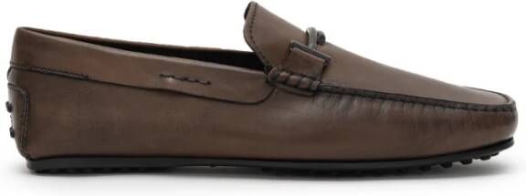 TOD'S Klassieke Loafer Schoen Brown Heren