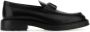 TOD'S Klassieke Zwarte Leren Loafers Black Heren - Thumbnail 1