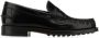 TOD'S Klassieke zwarte leren loafers Black Heren - Thumbnail 1