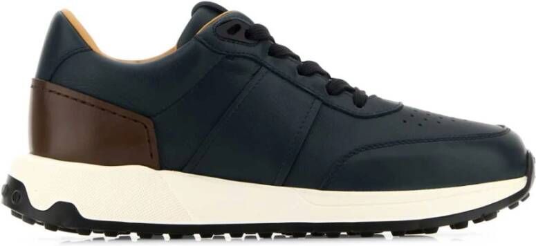 TOD'S Kleurrijke Leren Sneakers Multicolor Heren