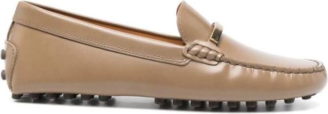 TOD'S Koffiebruin Amandel Teen Schoenen Brown Dames