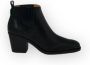 TOD'S Korte Laarzen Elastische Enkel Rubber Black Dames - Thumbnail 1