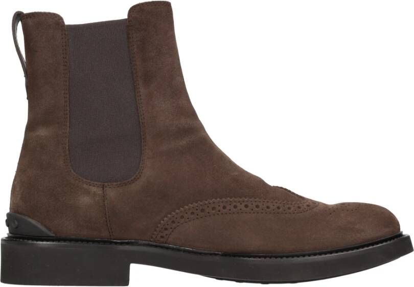 TOD'S Laarzen Bruin Brown Heren