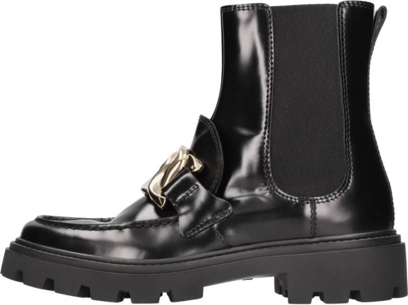 TOD'S Laarzen Zwart Black Dames