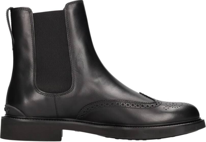 TOD'S Laarzen Zwart Black Heren