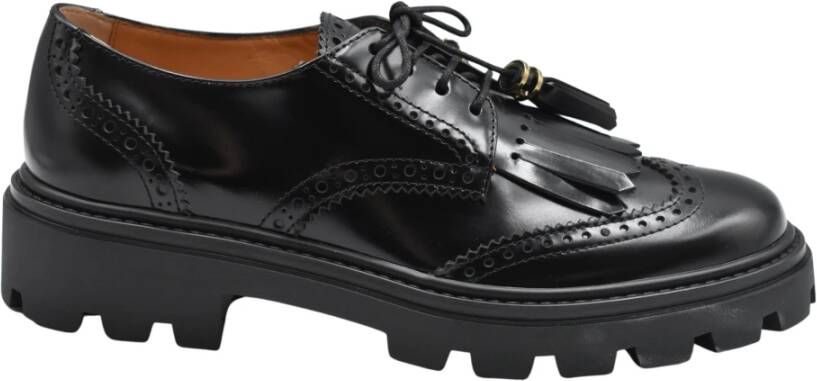 TOD'S Laced Shoes Black Dames