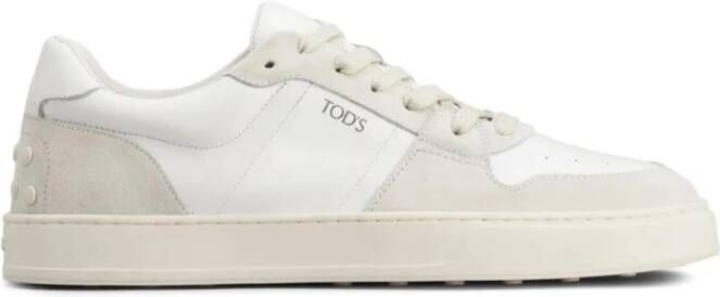 TOD'S Lage Sneakers White Heren