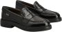 TOD'S Leren Brogue Loafers Black Dames - Thumbnail 1