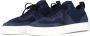 TOD'S Leren & Gebreide Sneakers Rubberen Zool Blue Heren - Thumbnail 1