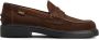 TOD'S Leren Loafer Schoen Brown Dames - Thumbnail 1