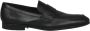 TOD'S Leren Loafers in Amandelvorm Black Heren - Thumbnail 1