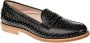 TOD'S Leren Loafers met Metalen Applicaties Black Dames - Thumbnail 1