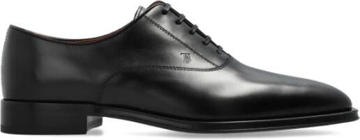 TOD'S Leren schoenen Black Heren