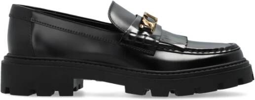 TOD'S Leren schoenen type loafers Black Dames