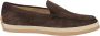 TOD'S Stijlvolle Slip-On Loafers Brown Heren - Thumbnail 1