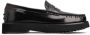 TOD'S Leren Moccasin met Rubberen Zool Black Heren - Thumbnail 1