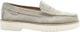 TOD'S Nubuck Mocassin Rubberen Zool Schoenen Gray Heren - Thumbnail 1