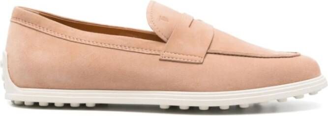 TOD'S Beige Rosato Loafers voor dames Pink Dames