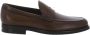 TOD'S Platte schoenen Bruin Brown Heren - Thumbnail 1