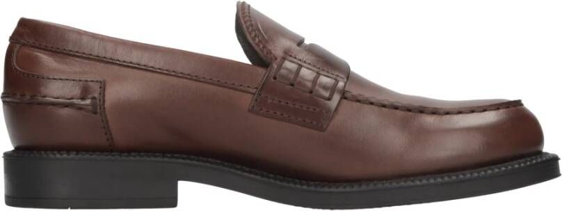 TOD'S Platte schoenen Bruin Brown Heren