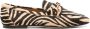 TOD'S Platte schoenen met tijgerprint detail Beige Dames - Thumbnail 1