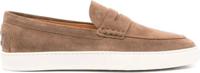 TOD'S Platte schoenen voor vrouwen Beige Heren