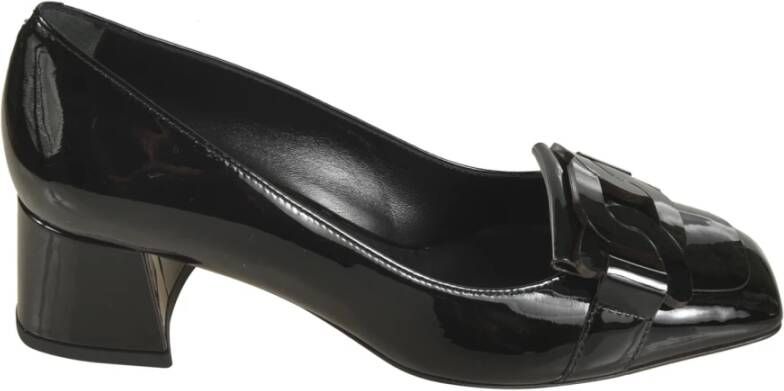 TOD'S Platte Schoenen voor Vrouwen Black Dames