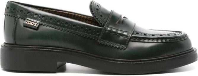 TOD'S Platte schoenen voor vrouwen Black Dames