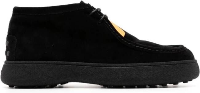 TOD'S Platte schoenen voor vrouwen Black Heren