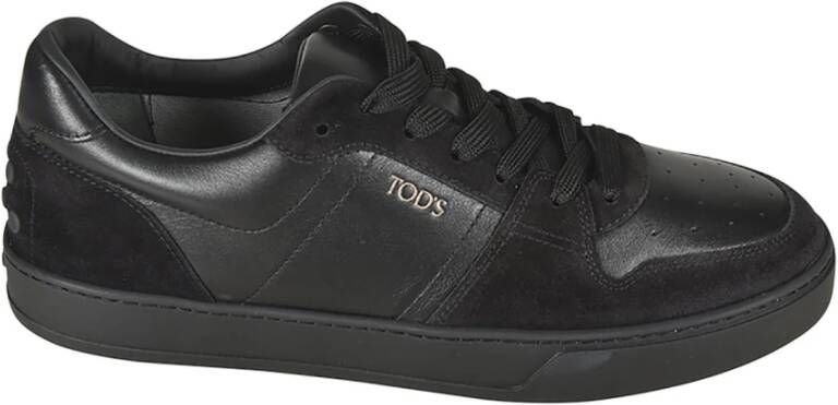 TOD'S Platte schoenen voor vrouwen Black Heren