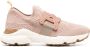 TOD'S Roze Gebreide Instap Sneakers Pink Dames - Thumbnail 1