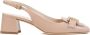 TOD'S Roze Nappa Leren Pumps Beige Dames - Thumbnail 1