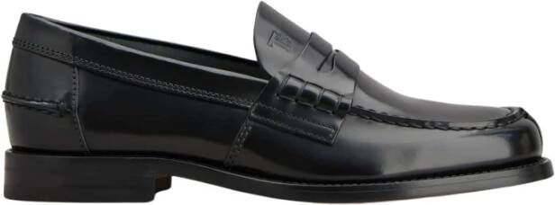 TOD'S Rubber Instapper Black Heren