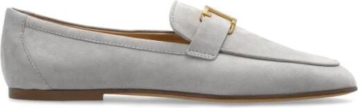 TOD'S Schoenen type loafers Gray Dames