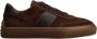 TOD'S Suede Gym Sneakers Fw22 Brown Heren - Thumbnail 1