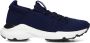 TOD&apos;S Lage Sneakers Dames Sport. Run 54c Calzino Allacciata Maat: 39 Materiaal: Textiel Kleur: Donkerblauw - Thumbnail 1