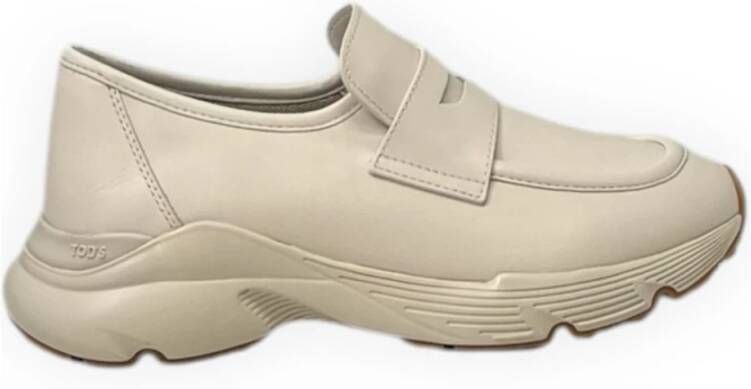 TOD'S Sportieve Sneakers voor hardlopen Beige Dames