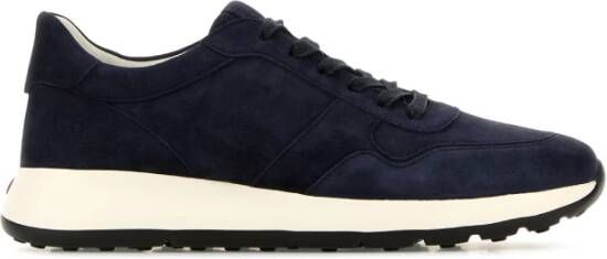 TOD'S Sportieve Vetersneakers Blue Heren