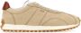 TOD'S Stijlvolle Beige Leren Sneakers Beige Heren - Thumbnail 1