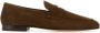 TOD'S Stijlvolle Bruine Suède Loafers Brown Heren - Thumbnail 1