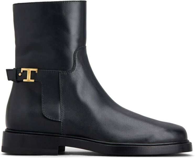 TOD'S Stijlvolle Enkellaarzen Black Dames