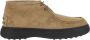 TOD'S Stijlvolle Leren Loafers in Zwart Beige Heren - Thumbnail 1