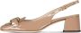 TOD'S Stijlvolle leren Sling-Back Pumps Beige Dames - Thumbnail 2