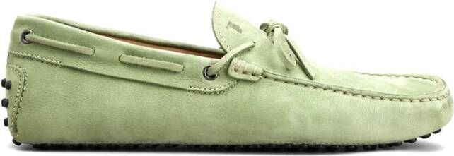 TOD'S Stijlvolle Loafers voor Heren Green Heren