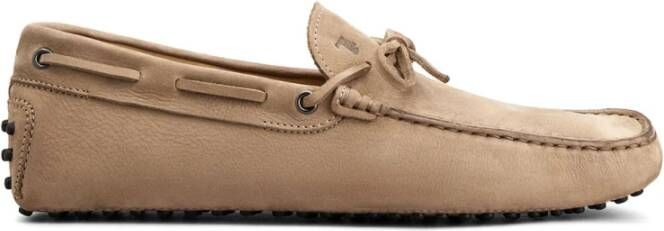 TOD'S Stijlvolle Loafers voor Mannen Beige Heren