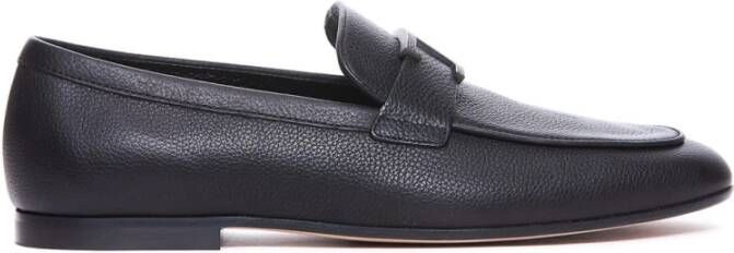 TOD'S Stijlvolle Loafers voor Mannen Black Heren